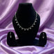 Trendy Star Design American Diamond Necklace Set with CZ
