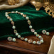 Elegant Green Antique Beads Necklace Set for Women